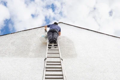 Peinture extérieure à Gimeaux — façades et ravalement